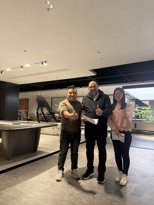 Relvano team photo with a long-term villa project partner