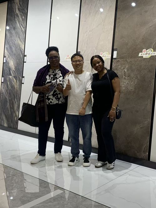 Relvano team with Australian partner at the tile and sanitary ware showroom