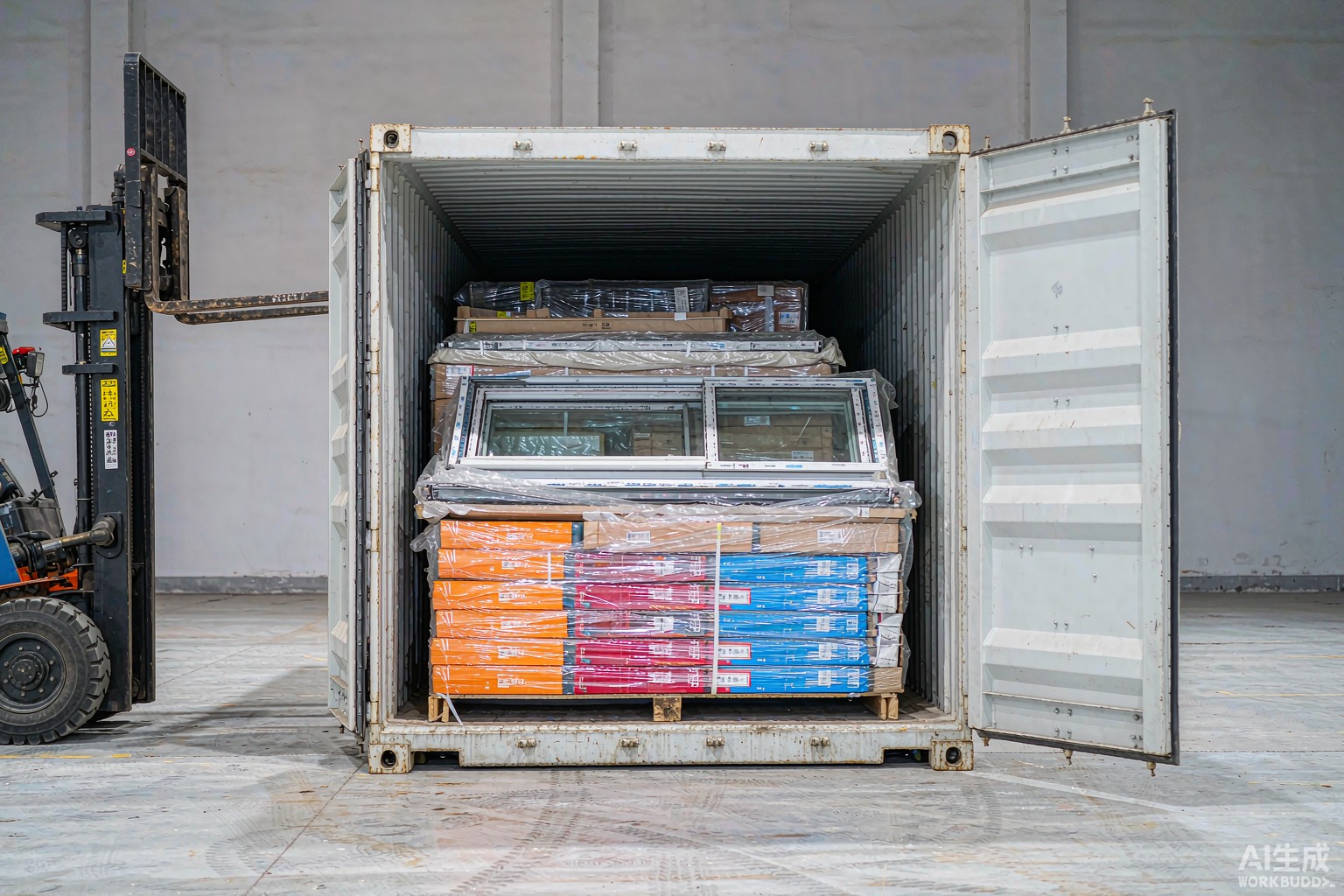 Export-grade container loading