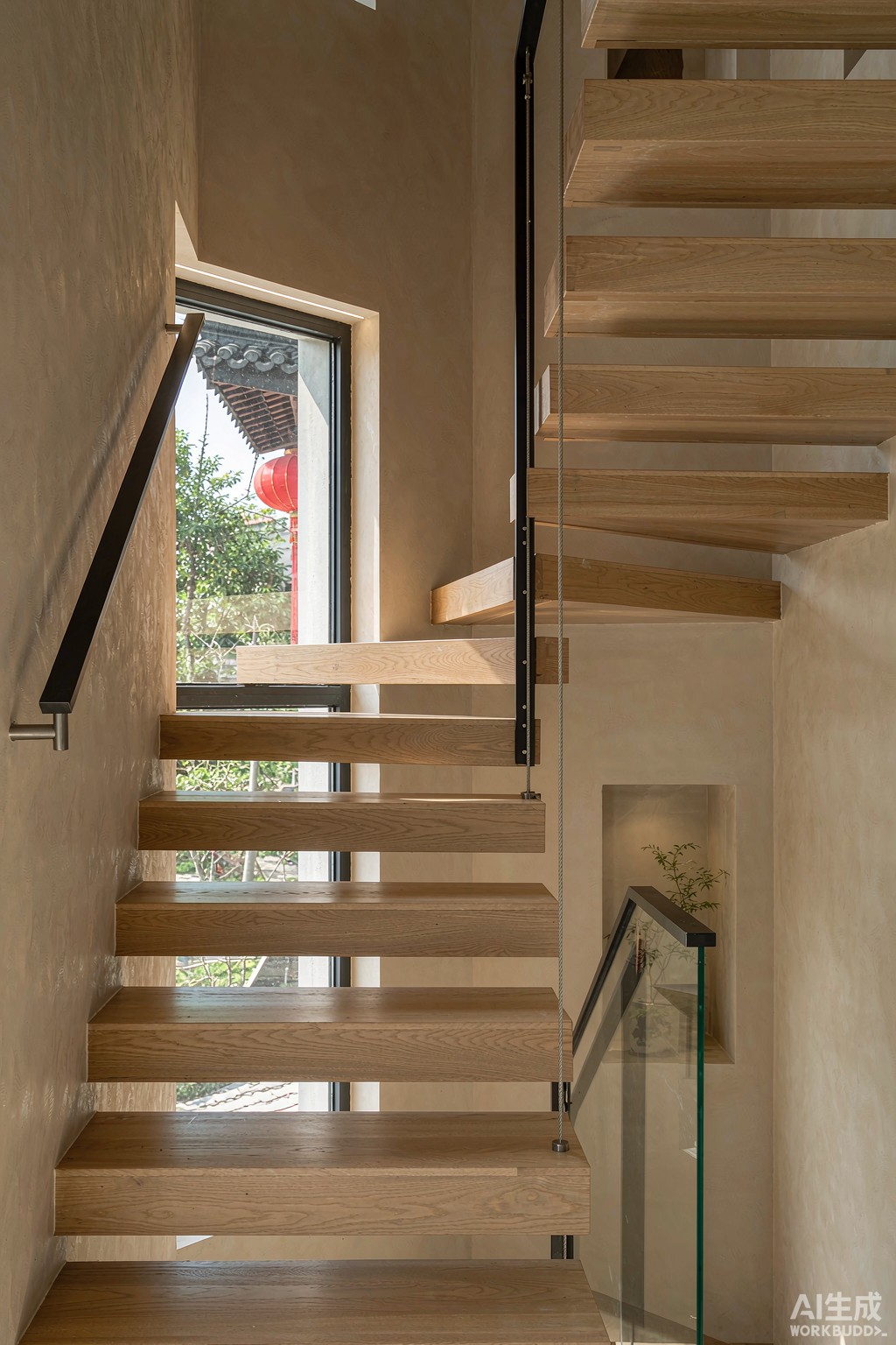 Stair balustrade and railing